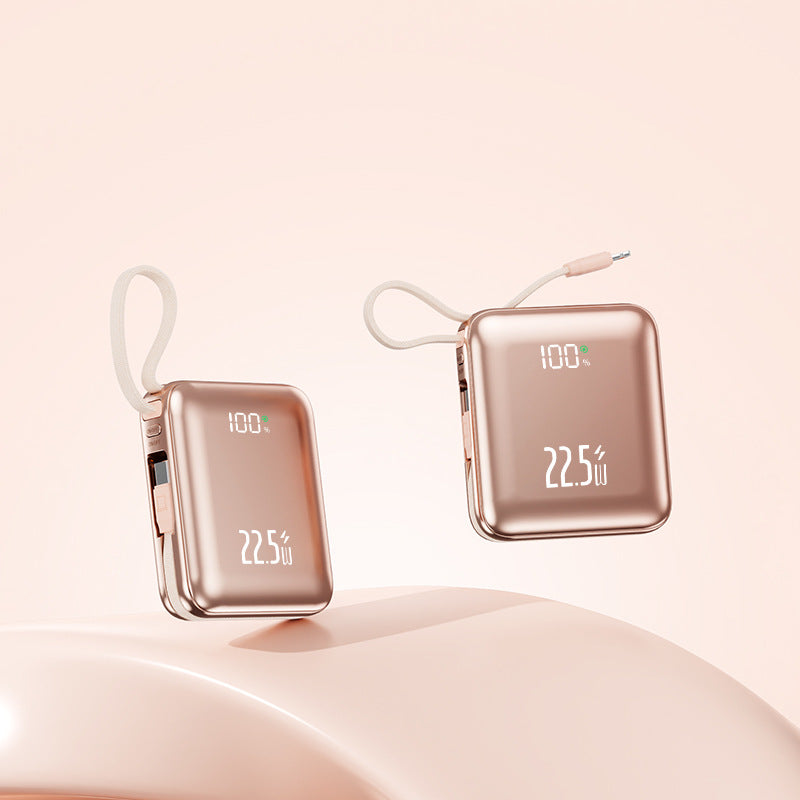 22.5W Fast Charging Power Bank with Digital Display