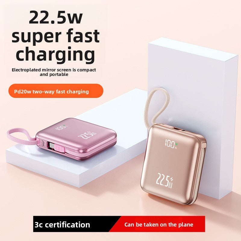 22.5W Fast Charging Power Bank with Digital Display