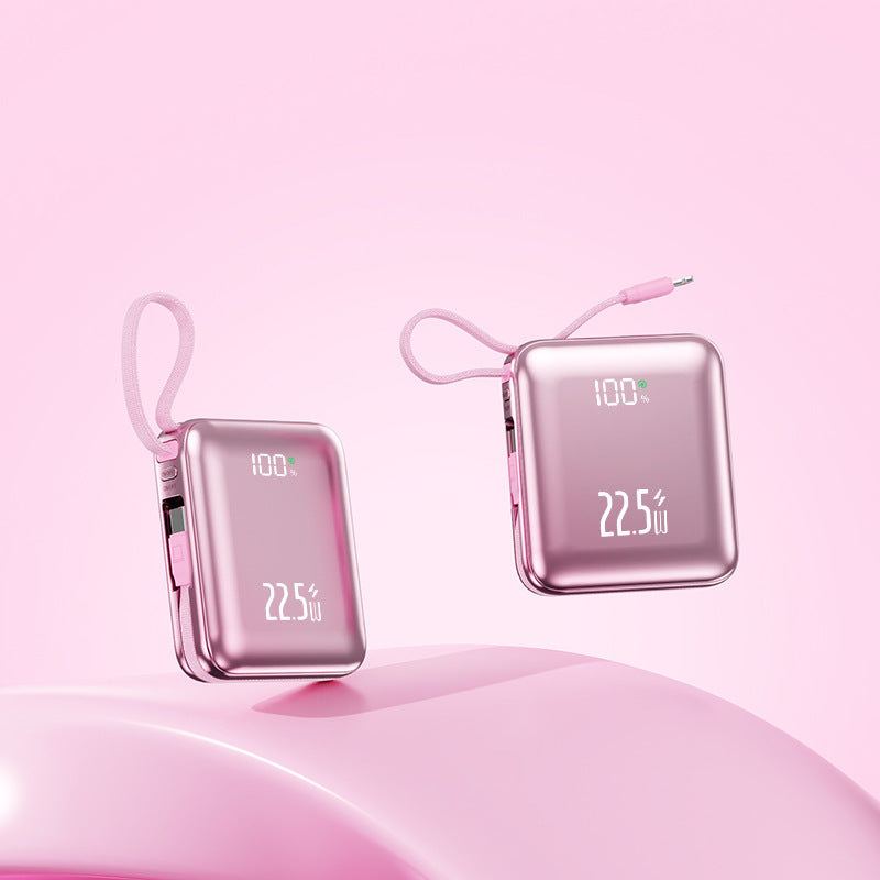 22.5W Fast Charging Power Bank with Digital Display